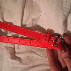Stylish Hot Pinkish Red Girls Child Belt